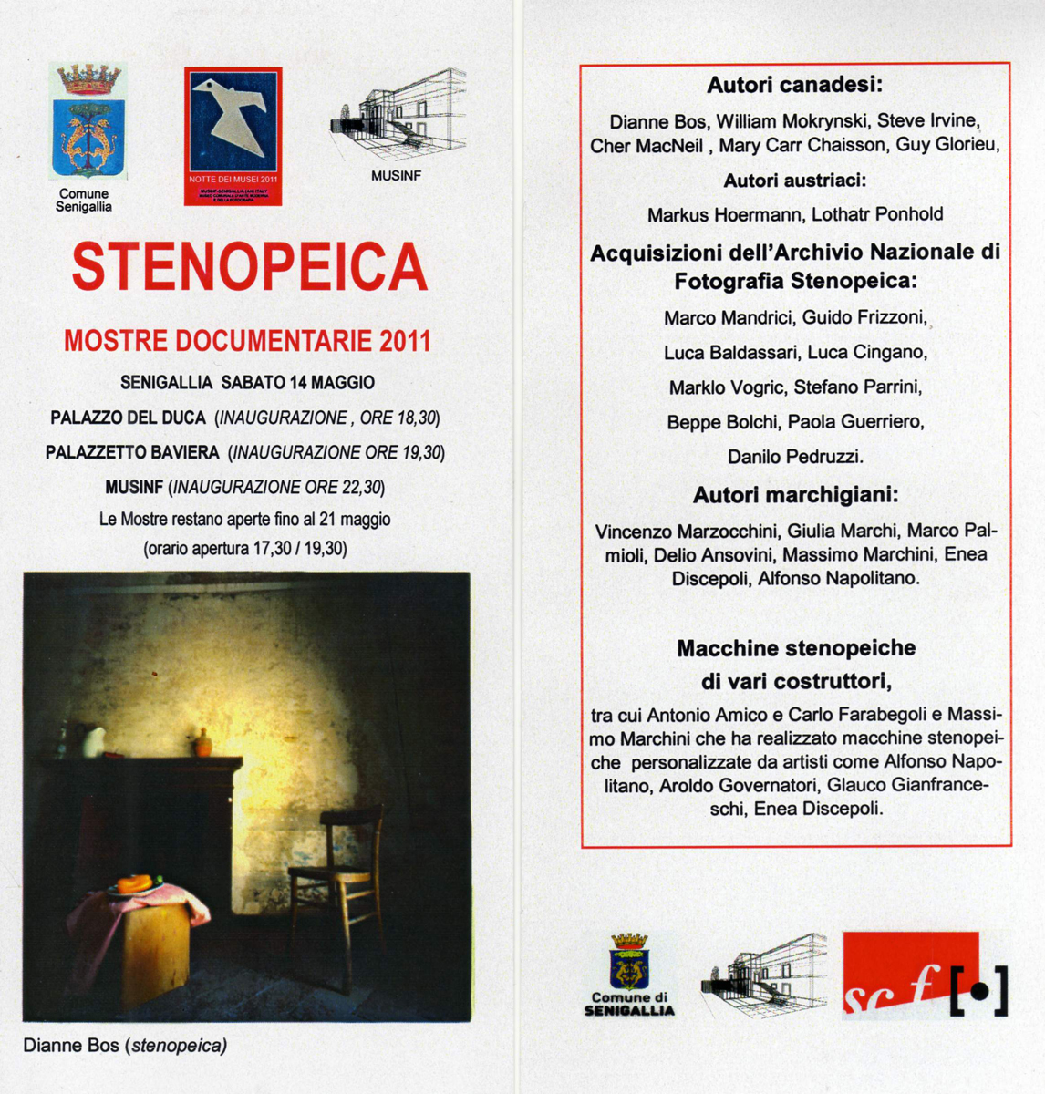 Stenopeica 2011